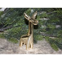 02.580.16 CHRISTMAS оленя золото